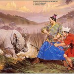 [콜로라도] 중국 고대 <b>사냥</b> 상상도