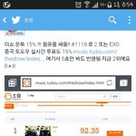 [EXO] <b>더</b><b>쇼</b>투표2위