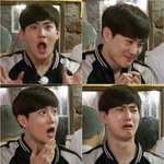 [EXO] 엑소나온 방송중에서 처음으로 <b>잠옴</b>