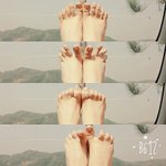 [약간징글] 나처럼 발이 손같은 사람 없어ㅋㅋㅋㅋ?