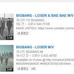 BIGBANG - LOSER &amp; <b>BAE</b> <b>BAE</b> M/V 가뭔가요..?