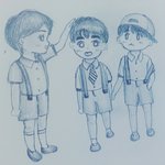 [팬픽] [카듸뱈]이 <b>미천</b>한 손으로 감히 세가아삼을 그려봤습니다