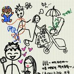 [육아일기] 엄마가 그린 스틱피겨육아일기 2