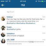 [EXO] 오세훈 인스타 댓글 좃<b>뚱</b>?ㅋㅋㅋㅋㅋㅋㅋㅋ