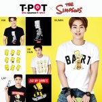 [EXO] 애들 <b>심슨</b>티 콜라보 사진 