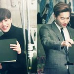 [카이] 우옆엓 카이 준면 사진<b>촬영</b> 장면