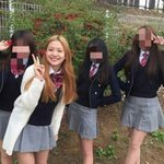 한림예고 치마가 원래 짧다고??