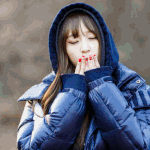 女아이돌의 <b>손키스</b> 움짤 모음