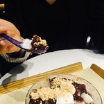 파리바게뜨 <b>국산</b> 팥빙수 먹었어요. 저의 올해 첫 팥빙수임 ㅎ
