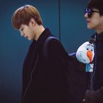 인형과 함께 <b>귀국</b>하는 아이돌