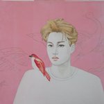 [EXO] 나 아까 카이그렸다는앤데 다그렸어!!