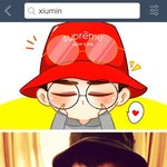 [EXO] 우이판사진에 시우민 태그건 짱깨년