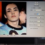 [EXO] 할 때마다 느끼지만 보정은 힘들고 귀찮다ㅋㅋㅋㅋ큐ㅠㅠㅠㅜㅠ