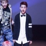 [EXO] 디오 싱글벙글행 어좁이 <b>탈피</b>해서ㅋㅋ  