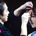 [EXO] 백현 머리에 핀 꼽는 영상뜸 <b>feat</b>.시우민