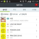 [EXO] 멜론차트!