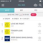 [EXO] <b>이시간</b> 지니차트