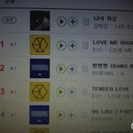 [EXO] 심지어텐더럽3위야ㅠㅠㅠㅠㅠ