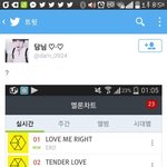 [EXO] 엑소 멜<b>1</b>론 <b>1</b>위했다고 지랄하는 담님이