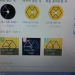 [EXO] 럽미라잇 들은 <b>횟수</b>