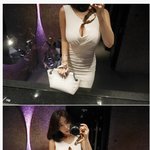 [<b>모모</b>유머] 눈을 어디다 둬야하지 모르겠는 복장