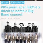 [모든팬덤] 엑소엘, 빅뱅콘서트에 <b>폭탄</b>테러 협박.jpg