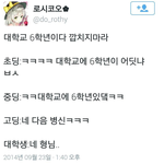  대학교6학년이다 깝치지 <b>마라</b> 