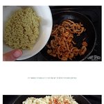 화끈한 돼지고기 <b>불닭</b>볶음면!! 