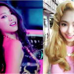 [씨스타] 보라 금발 vs 흑발
