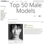 [모델] 탑모델 50인에 선정된 에스팀 신인 김상우
