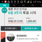 [EXO] 멜론 주간인기상투표