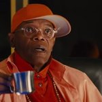 사무엘 L. 잭슨, 버버리 <b>런던</b> 컬렉션 참석.