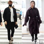 [이민호] 이민호 수지 커플 <b>공항</b>룩. 애정도 만랩 ㅋㅋ