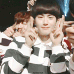 [EXO] 오늘자 엑젤귀 김준면 <b>gif</b>