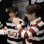 [시우민] 1위 축하 <b>촛불</b>끄는 시우민 움짤