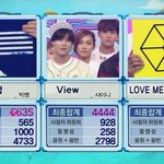 [EXO] 오늘자 음8중 점수표