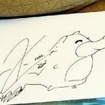 [카이] <b>종인</b>이 싸인에 그림