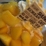 생크림 정말 많이 올려주는 프리미엄망고<b>설빙</b>