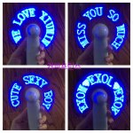 [시우민] 시우민 <b>LED</b>미니선풍기 봤어? ㅋㅋ