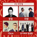 썸데이 <b>페스티벌</b> 1차 라인업