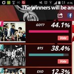 [EXO] 투표하자! 3위야!!