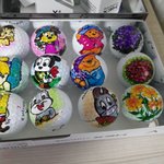 골프공에그린그림 및 <b>아크릴</b>그림