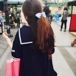 요즘 세일러복 유행하길래 샀는데