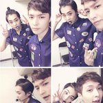 [시우민] 시우민) 엑소 시우민, 레이와 깜찍 셀카 '맏형 맞아...