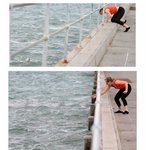 [고급유머b] 바다에 빠진 강아지를 구한 청년