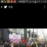 [EXO] 명동 스파오앞 현재 상황