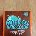 여름맞이 <b>셀프</b>염색-꽃을든남자 워터젤헤어칼라 아프리콧 오렌지