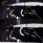 [시우민] 무대위에서 잠시 <b>휴식</b>중인 시우민은 