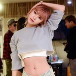 반쪽이 된 전효성 얼굴