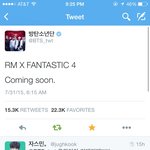 [방탄소년단] 랩몬의 <b>판타스틱</b>4 트윗의 진실